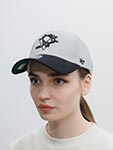 Бейсболка 47 BRAND арт. H-MUNSN15WHS-GY Pittsburgh Penguins NHL (серый / черный)